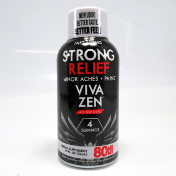 Vivazen Strong Relief 2X - Feel Good Relief for Minor Aches + Pains All Natural Relief for Muscles & Body(1)(Samples)