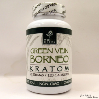 Whole Herbs Green Vein Borneo All Natural Organic Capsules (120ea)