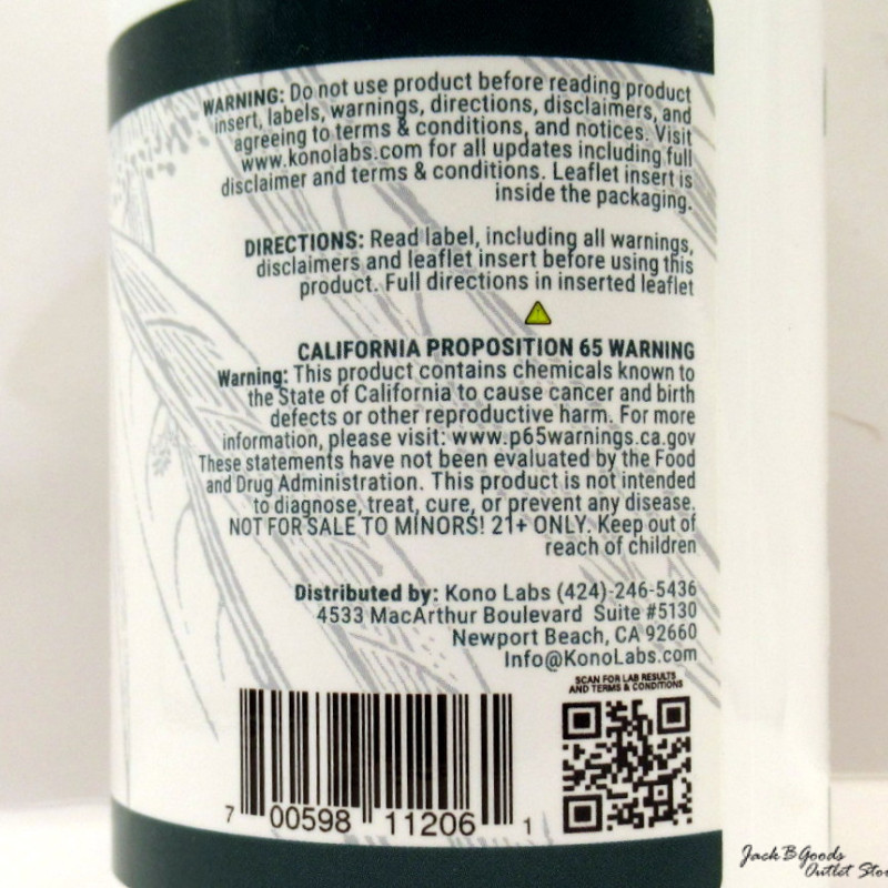 Whole Herbs Green Vein Maeng Da All Natural Organic Capsules (120ea)