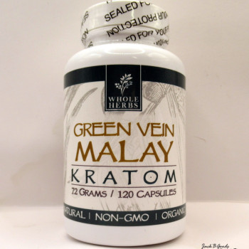 Whole Herbs Green Vein Malay All Natural Organic Capsules (120ea)