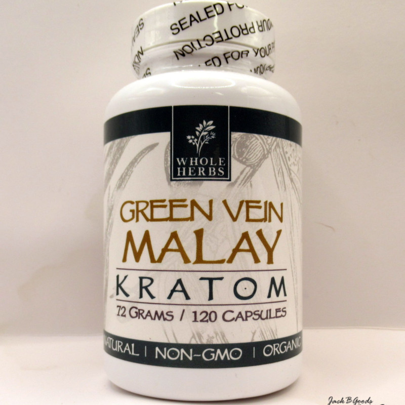 Whole Herbs Green Vein Malay All Natural Organic Capsules (120ea)