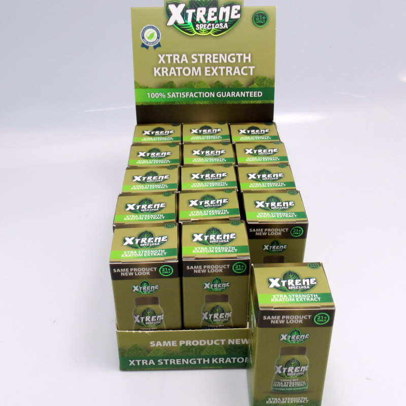 Xtreme Speciosa Liquid Kratom Extra Strength Extract Shots 12ml (15ea) Case