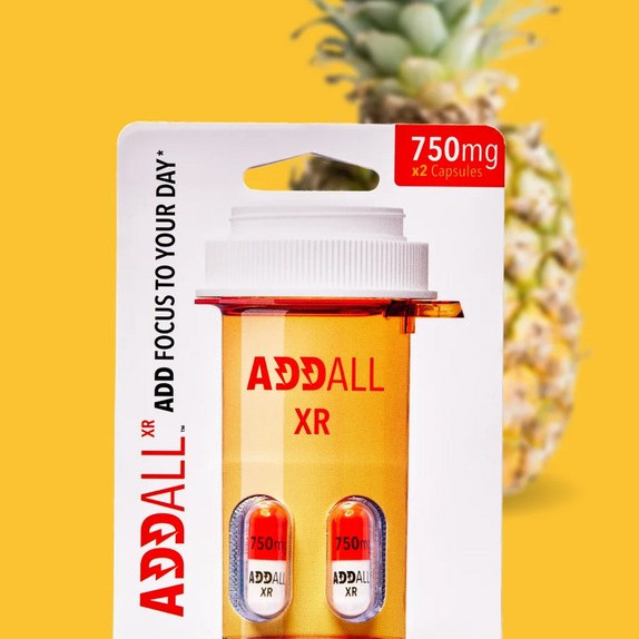 Addall XR  -  Add Focus to Your Day - 2pk Capsules 2x12 (24)(Case)