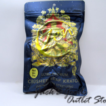 Zen Kratom Ultra Premium Red Vein Thai Leaf Kratom 1000mg Capsules 80pk