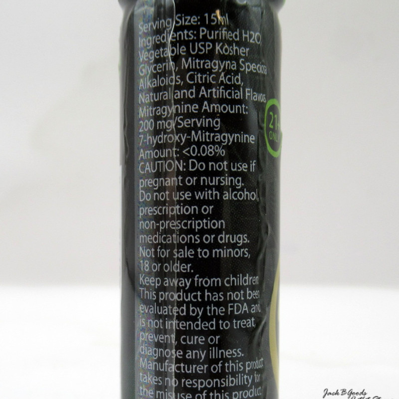 Zen Kratom Ultra Strong Kratom Extract Tincture Shot Orange Dream Flavor 201MIT 15ml