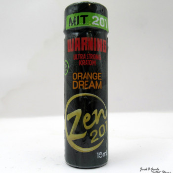 Zen Kratom Ultra Strong Kratom Extract Tincture Shot Orange Dream Flavor 201MIT 15ml