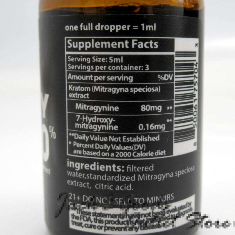 Zion Herbals Lucky 90 Kratom Extract Shots (1ea)