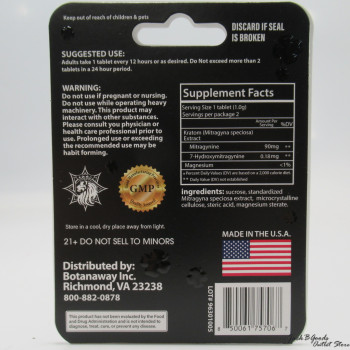 Zion Herbals Lucky 90 Kratom Extract Tablets 2pk