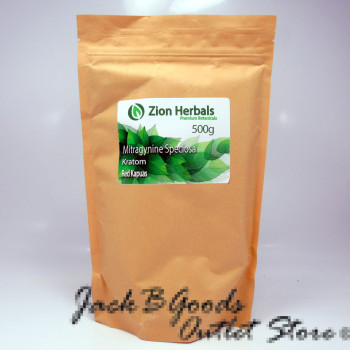 Zion Herbals Red Vein Kapuas Kratom Powder 500gm