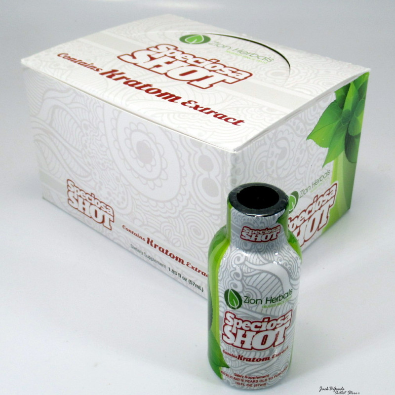 Zion Herbals Kratom Speciosa Shot (1dz)