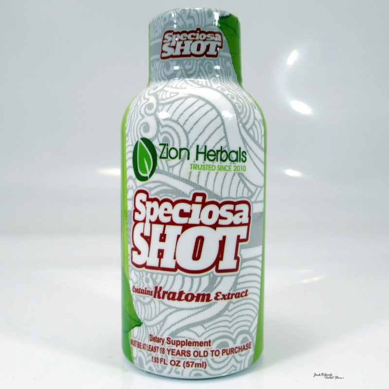 Zion Herbals Kratom Speciosa Shot (1dz)