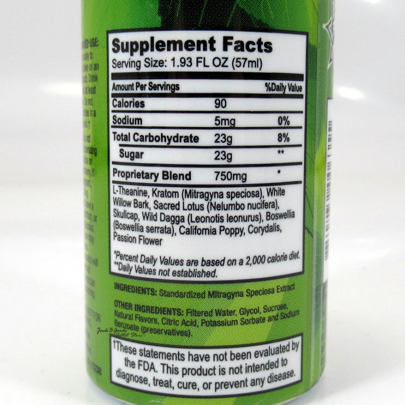 Zion Herbals Kratom Speciosa Shot (1dz)