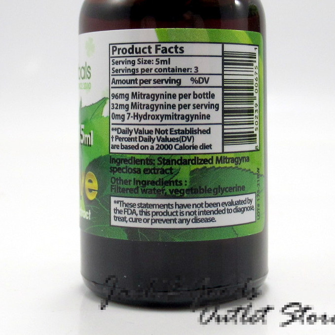 Zion Herbals Gold Reserve Kratom Extract Shot 15ml (20ea)