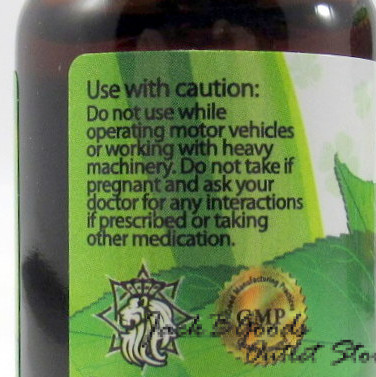 Zion Herbals Gold Reserve Kratom Extract Shot 15ml (20ea)