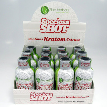Zion Herbals Kratom Speciosa Shot (1dz)
