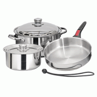 Magma Nestable 7 Piece S.S Starter Cookware Set