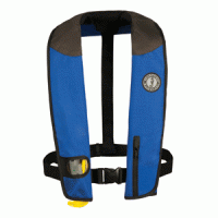 Mustang Deluxe Adult Inflatable - Manual - Universal - Royal/Black/Carbon
