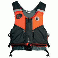 Mustang Shore Based Water Rescue Vest - M/L - Orange/Black