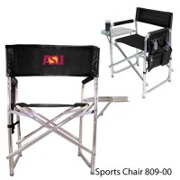 Arizona State Embroidered Sports Chair Black