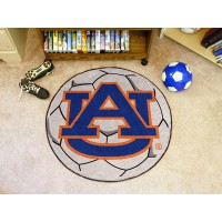 Auburn University Soccer Ball Rug