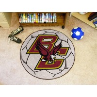 Boston College Soccer Ball Rug