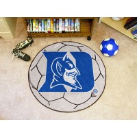 Duke University Soccer Ball Rug