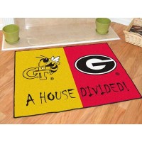 Georgia Tech - Georgia All-Star House Divided Rug