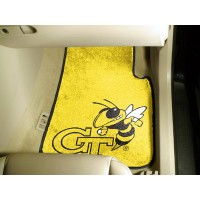 Georgia Tech 2 Piece Front Car Mats