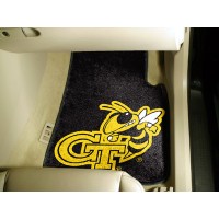 Georgia Tech 2 Piece Front Car Mats