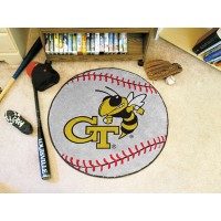 Georgia Tech Baseball Rug