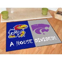 Kansas - K-State All-Star House Divided Rug