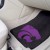 Kansas State University 2 Piece Front Car Mats