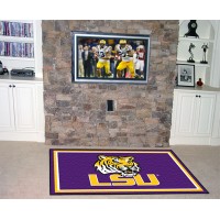 Louisiana State University  5 x 8 Rug