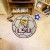 Louisiana State University Soccer Ball Rug