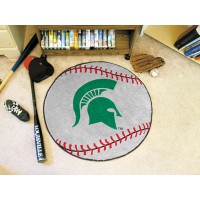 Michigan State University Baseball Rug