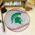 Michigan State University Baseball Rug