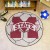 Mississippi State University Soccer Ball Rug
