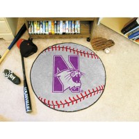 Northwestern University Baseball Rug