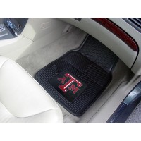 Texas A&M University Heavy Duty 2-Piece Vinyl Car Mats