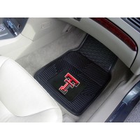 Texas Tech University Heavy Duty 2-Piece Vinyl Car Mats