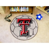 Texas Tech University Soccer Ball Rug