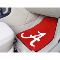 University of Alabama 2 Piece Front Car Mats