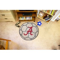 University of Alabama Soccer Ball Rug