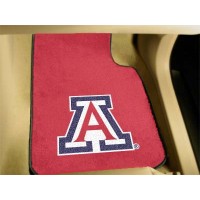 University of Arizona 2 Piece Front Car Mats