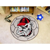 University of Georgia Soccer Ball Rug