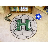 University of Hawaii Soccer Ball Rug