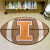 University of Illinois Football Rug