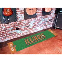 University of Illinois Golf Putting Green Mat