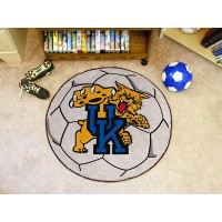 University of Kentucky Soccer Ball Rug