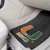 University of Miami 2 Piece Front Car Mats